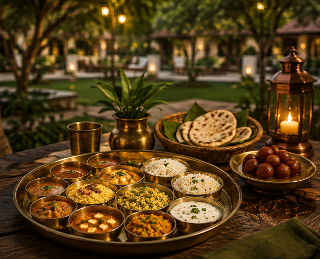 Lunch at Wildlife Gir Resort